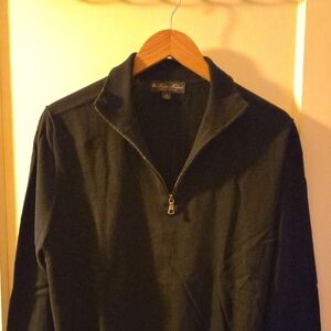 Brooks Brothers Navy Supima Cotton Pullover